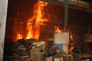 Livingston County Barn Fire